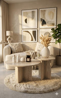 02 TABLE SALLON TRAVERTINE MDF